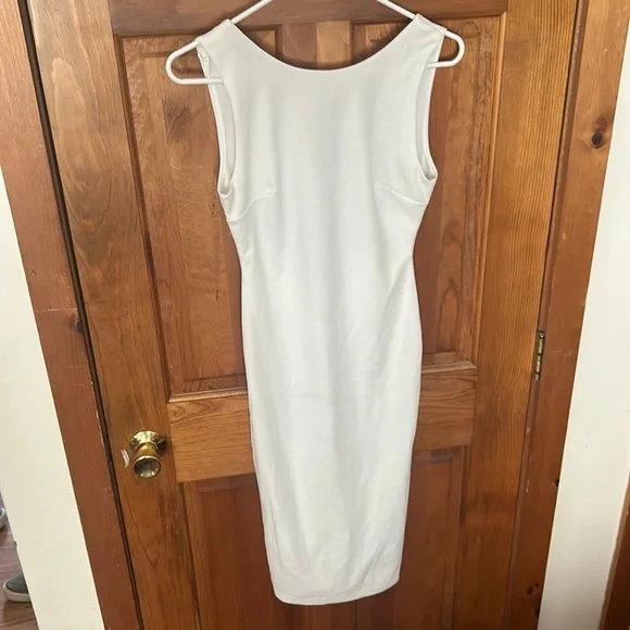White backless midi lulus dress! - Picture 1 of 3